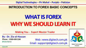 What Is Forex And Why We Should Learn It In Urdu Hindi