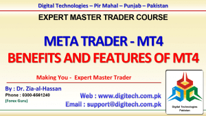 Features And Benefits Of Meta Trader 4 In Urdu Hindi