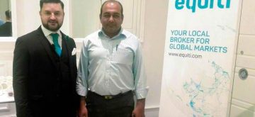 Dr. Zia-al-Hassan With Shaheryar Lodhi The Head Of Business Development For Asia For Equiti Global