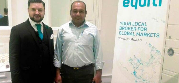 Dr. Zia-al-Hassan With Shaheryar Lodhi The Head Of Business Development For Asia For Equiti Global