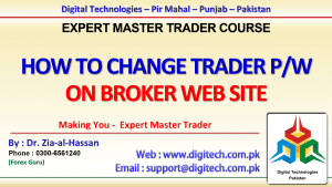 How To Change Trader Password On Broker Site In Urdu Hindi - Free Urdu Hindi Advance Forex Course By Dr. Zia-al-Hassan ForexGuru.Pk