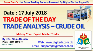 016. 17 July 2018 - Forex Guru Live Trading Room - Trades Of The Day - Crude Oil