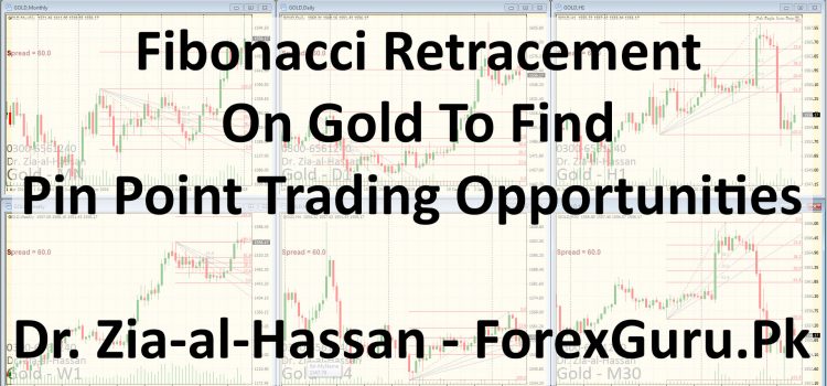 Fibonacci Retracement On Gold To Find Pin Point Trading Opportunities