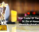 Star Trader Of The Year Forex Trading Award To Dr. Zia-al-Hassan ForexGuru.Pk By OctaFx