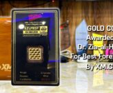 Xm.Com Awarded With A Gold Coin To Zia-al-Hassan As Best Forex Trader