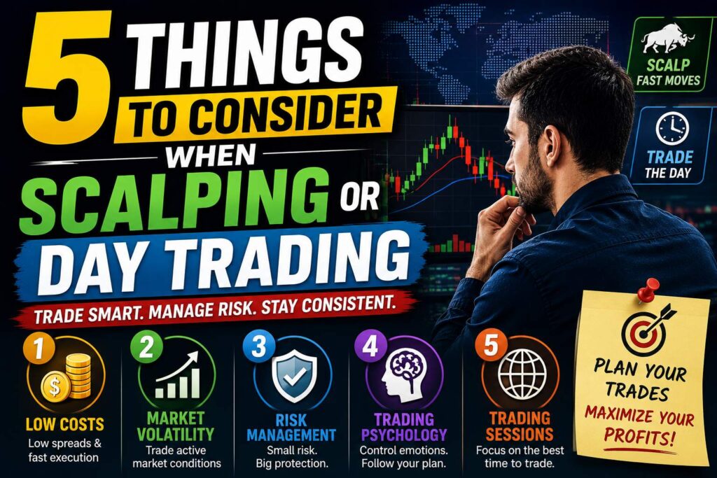 Things to Consider When Scalping or Day Trading