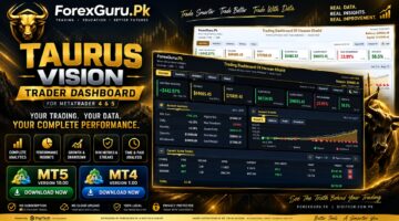 ForexGuru.Pk Taurus Vision Trader Dashboard Youtube Thumbnail - 01
